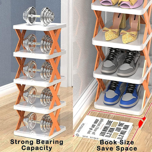 X Shape Shoe Rack